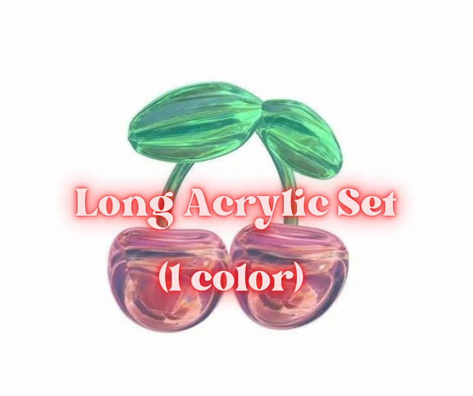 L Acrylic Nail Set