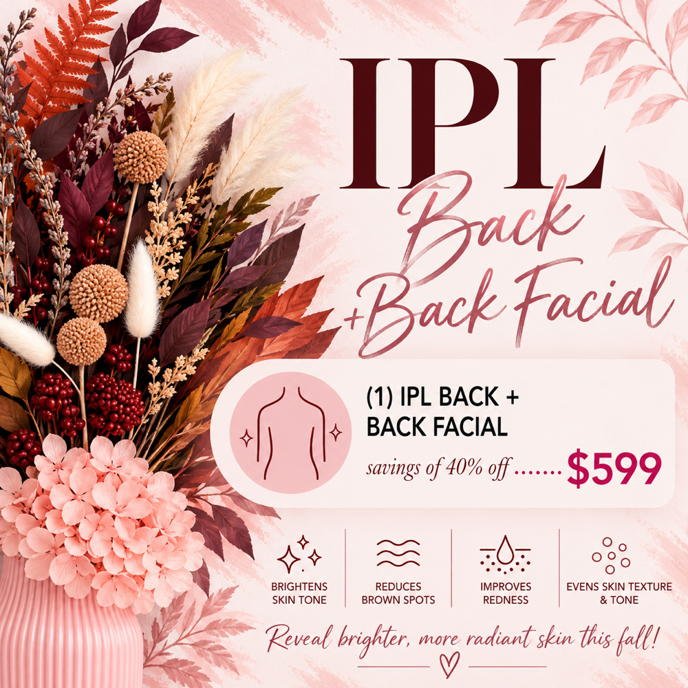 🍁IPL Back (1) + Back Facial (1) at Beauty Studio by Brittney in Frederick, MD