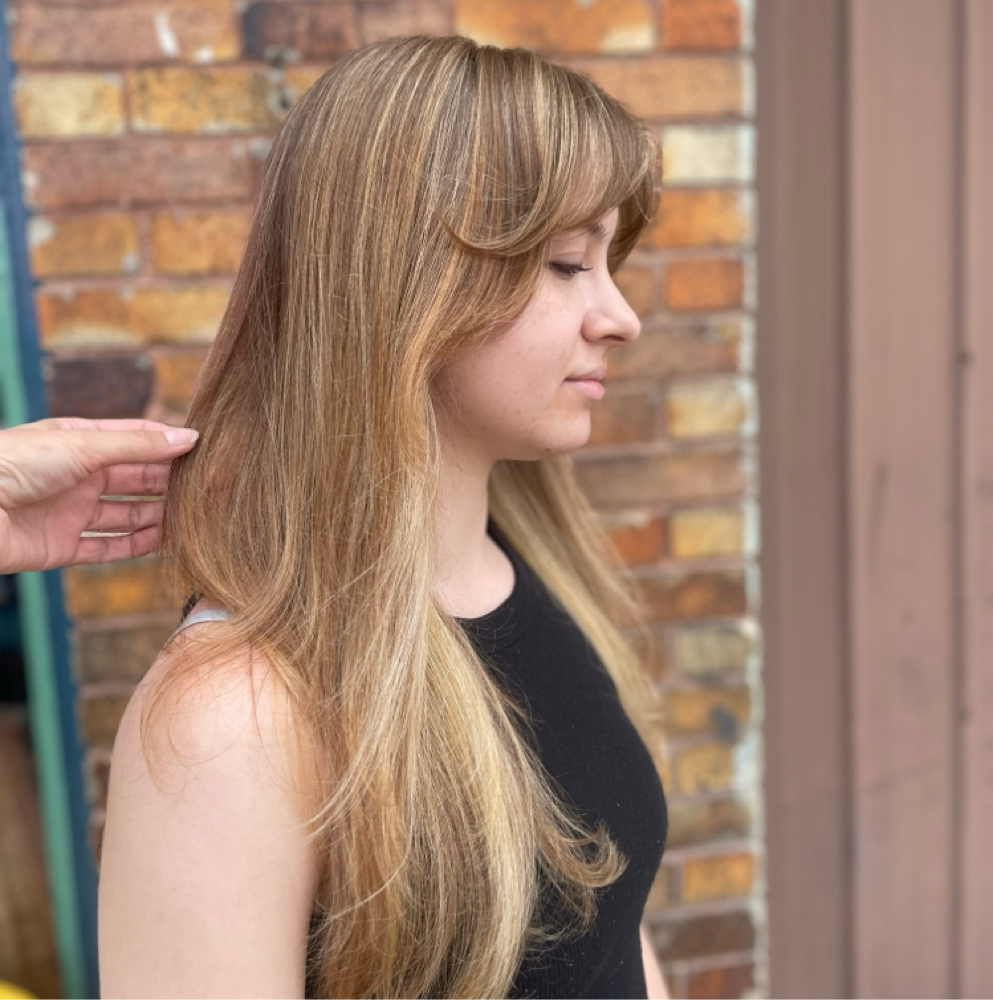 Partial Foil at Knot Just Hair in Adams, NY