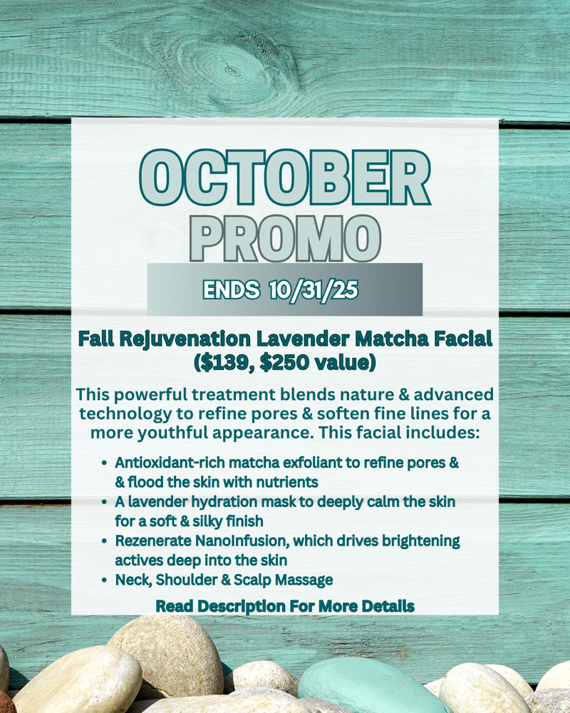Fall Rejuvenation Matcha Facial