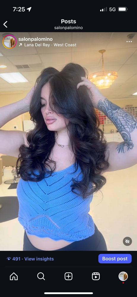 Womens Haircut & Blowout