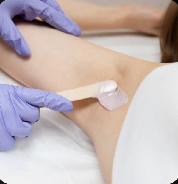Under arms Wax