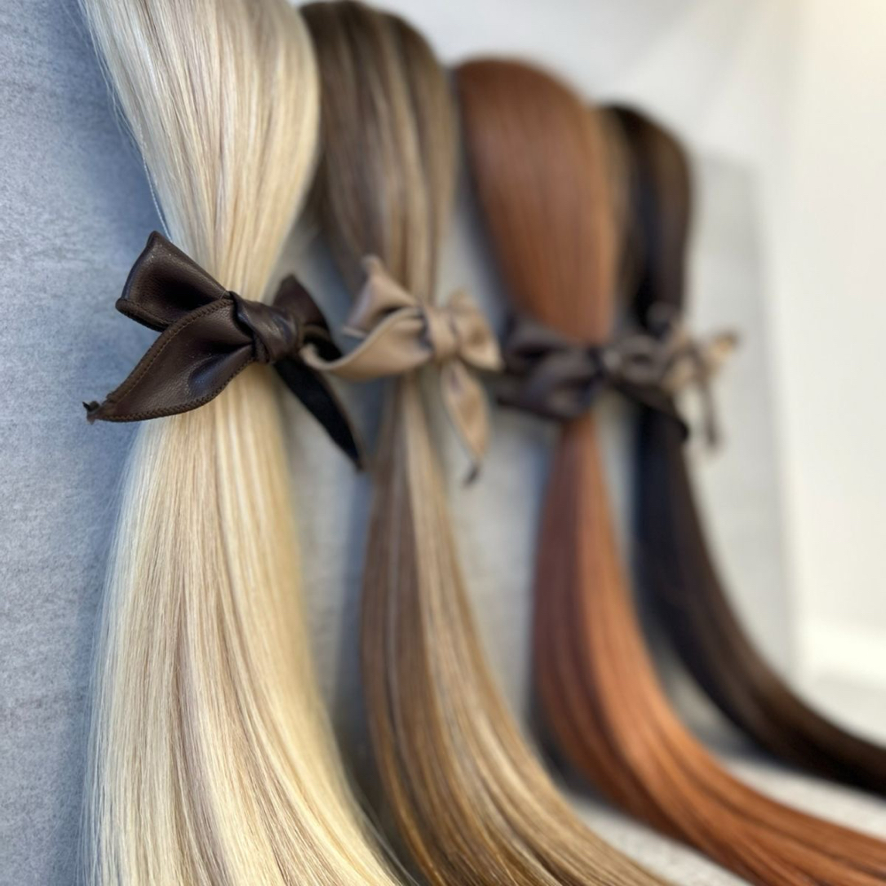 Hair Extention Install at Angela Marie’s Beauty Bar in Lakeland, FL