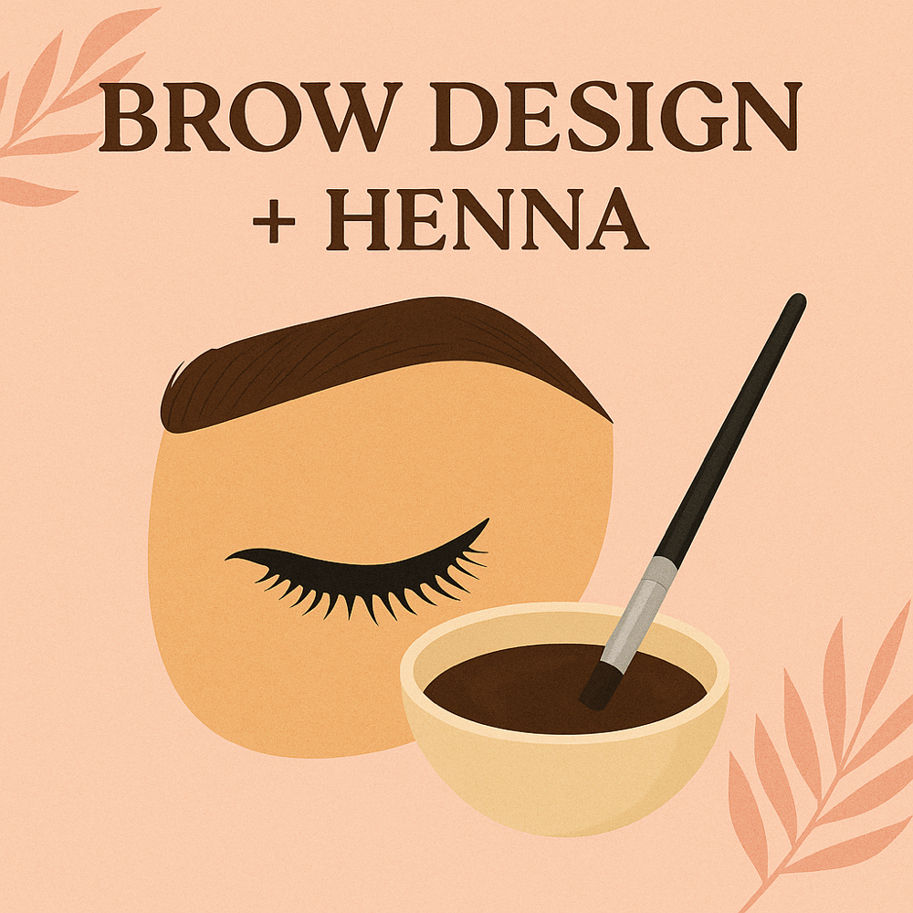 Brow Design + Henna