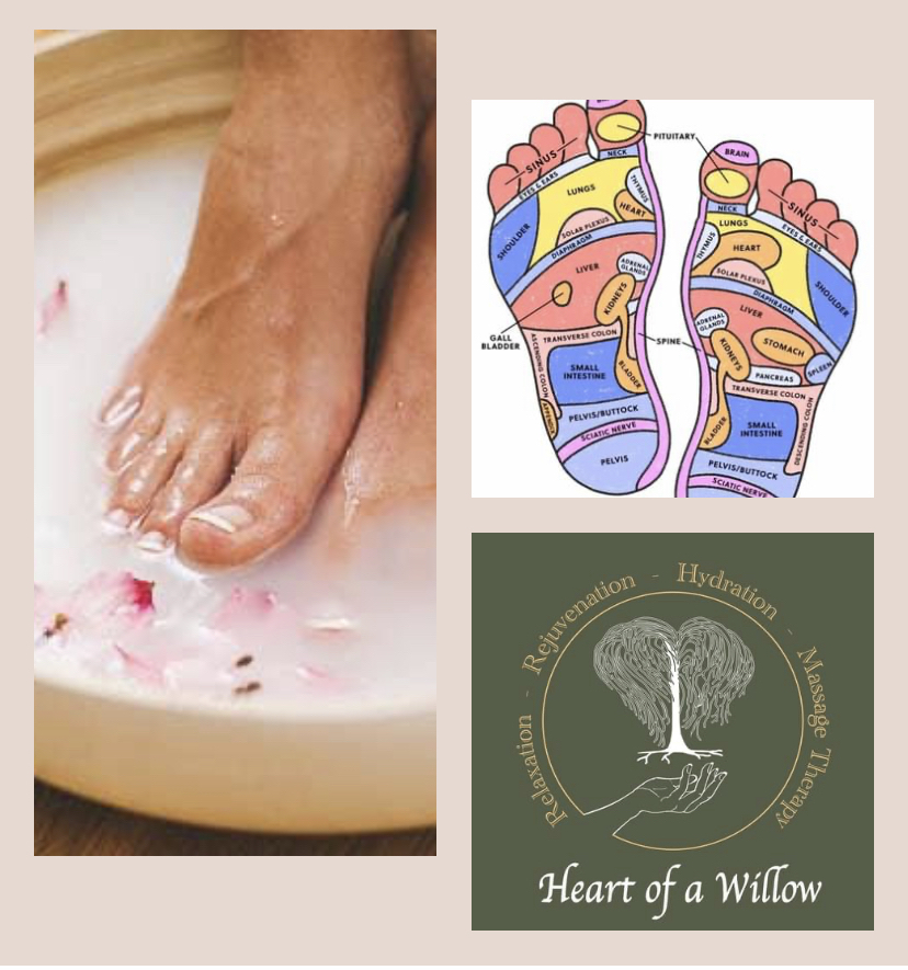 90min Foot Soak & Reflexology