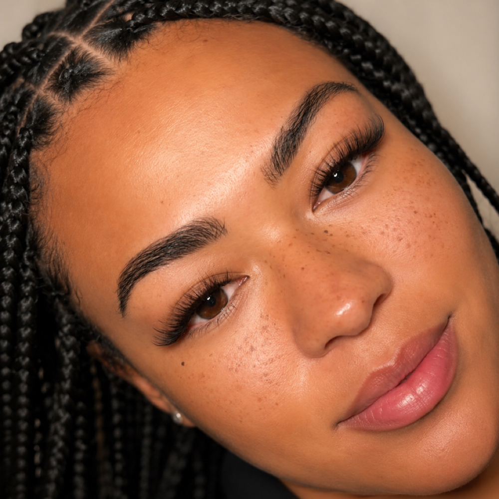 Brown WISPY Set at LASHITUDE in Pasadena, CA