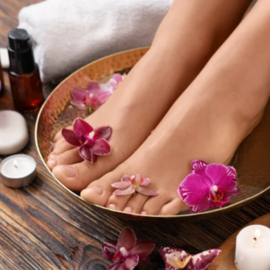 Spa Pedicure at The Academy of Nail Artistry in Knoxville, TN