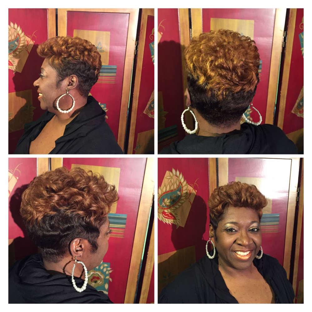 👑 The Crown Illumination at Kimberly Davis Hair Studio in Oak Lawn, IL