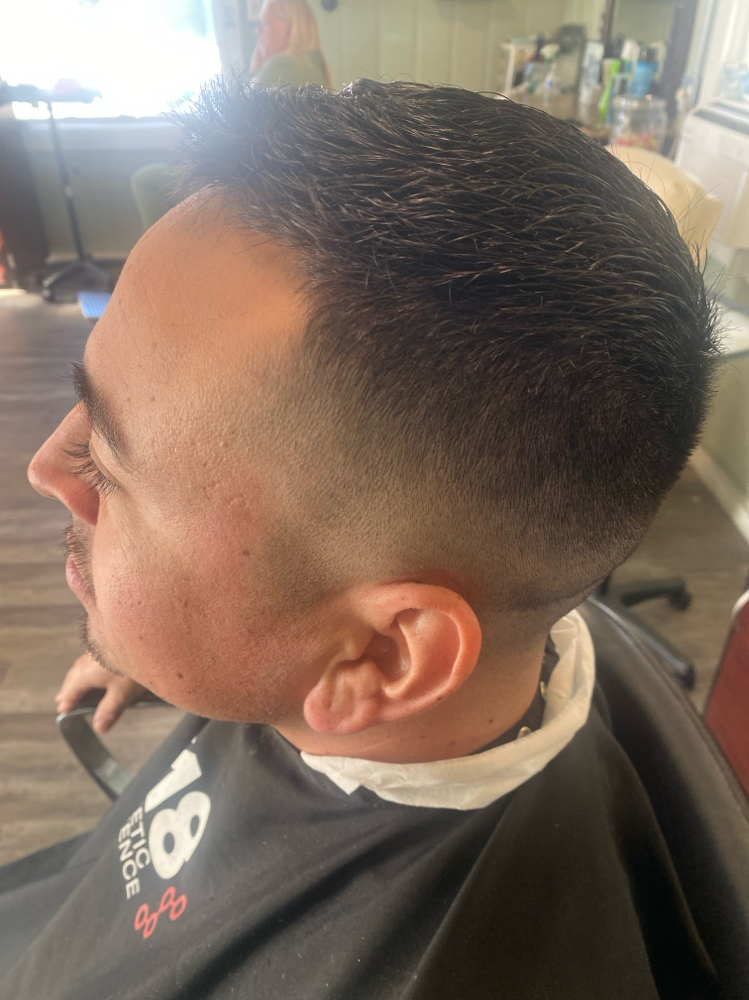Mens Haircut at Velvet Waves Studio in Ventura, CA