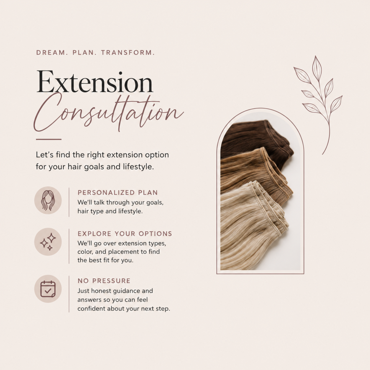 Extension Consultation at Hair by Jenifer M in San Marcos, TX
