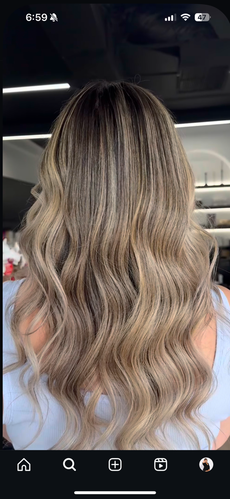 Partial Highlight / Babylights at NL Hair Extensions in Islip, NY
