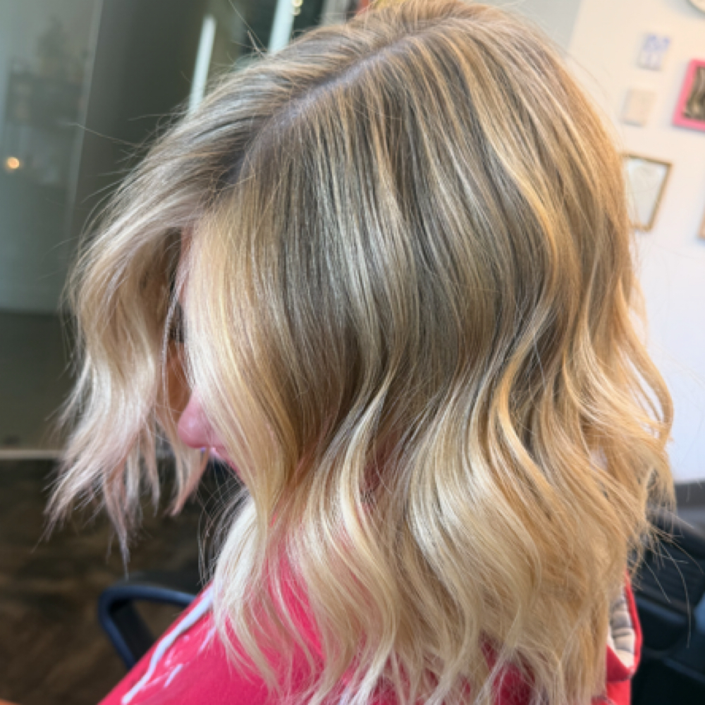 FACE FRAME HIGHLIGHT at Happy Hair By Isabel in Sandy, UT