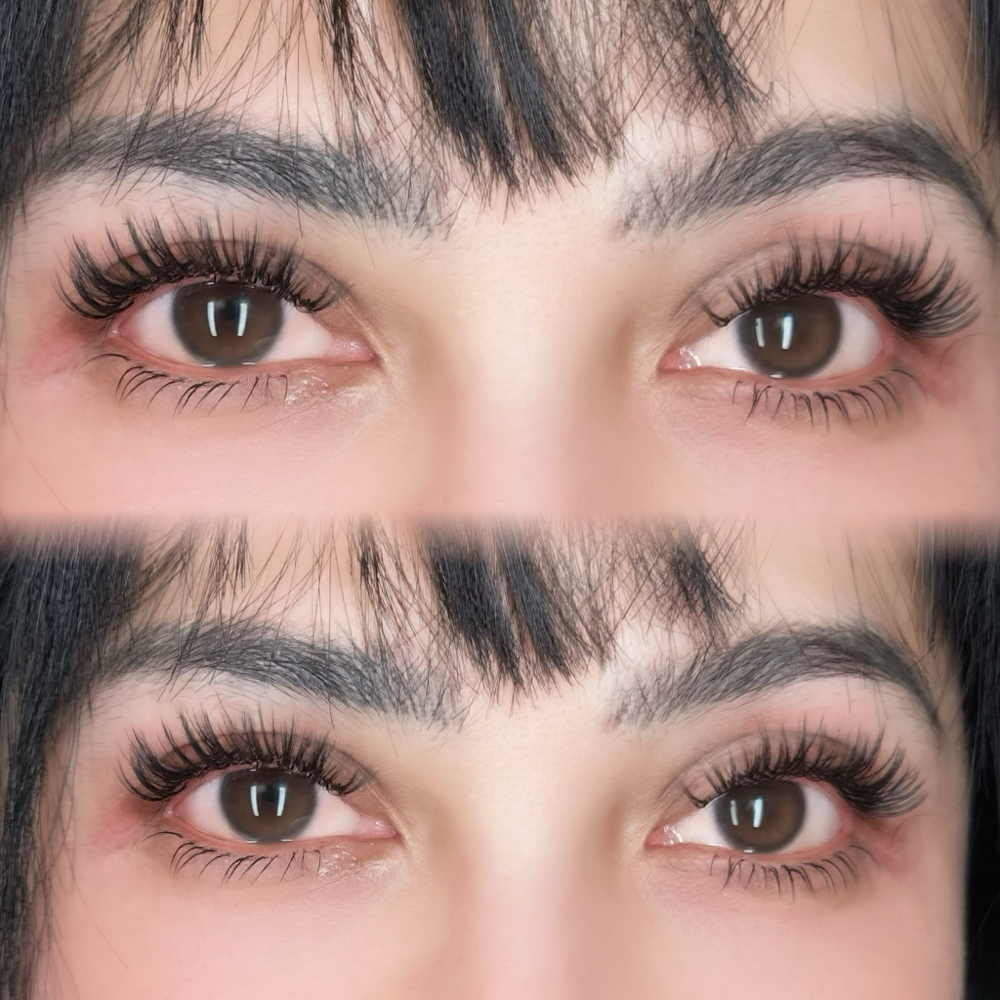 BOTTOM LASHES w a new set at KAMIE BEAUTY EYEBROWS & LASHES in santa clara, CA