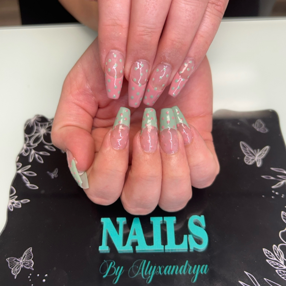 Gel X at Alyxandrya Nail Haven in Ventura, CA
