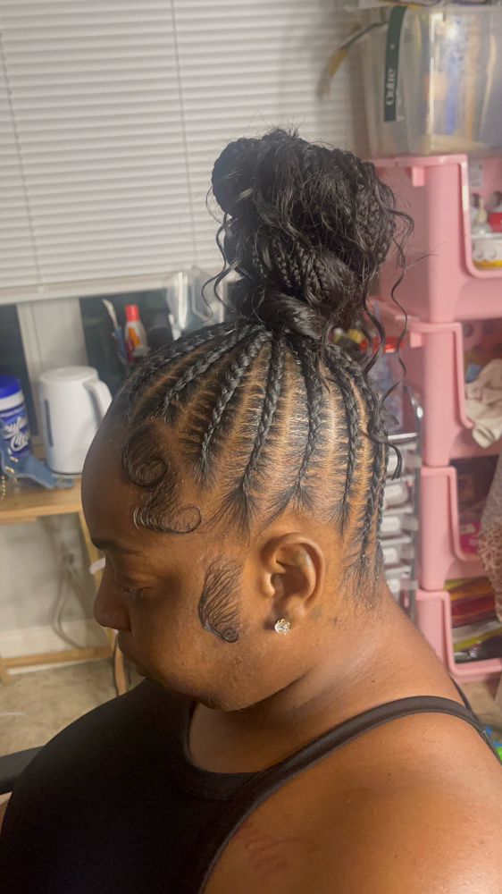 Medium Stitched Ponytail at Diamond in Katy, TX