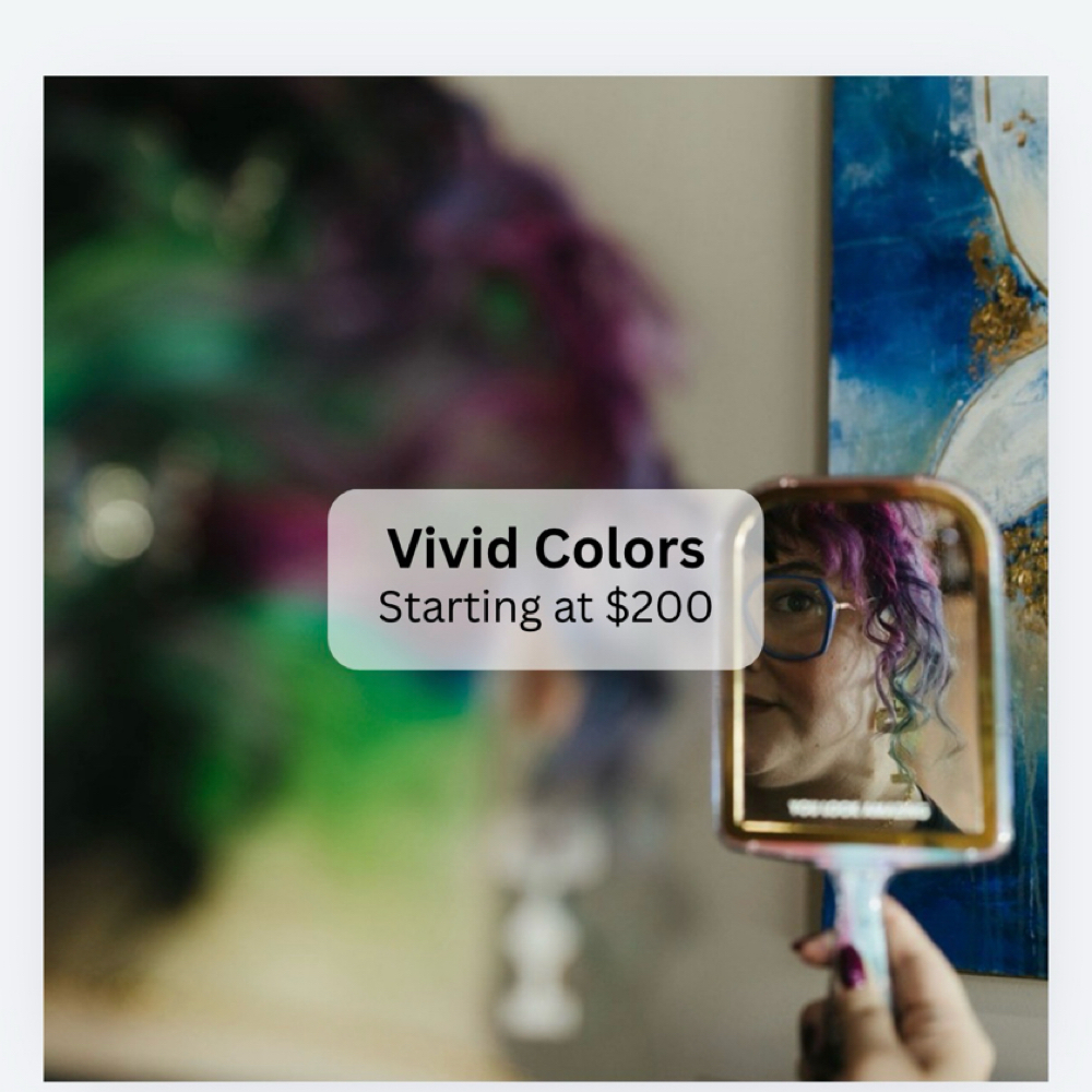 Vivid Color at Magnolia Hair Studio in Starkville, MS