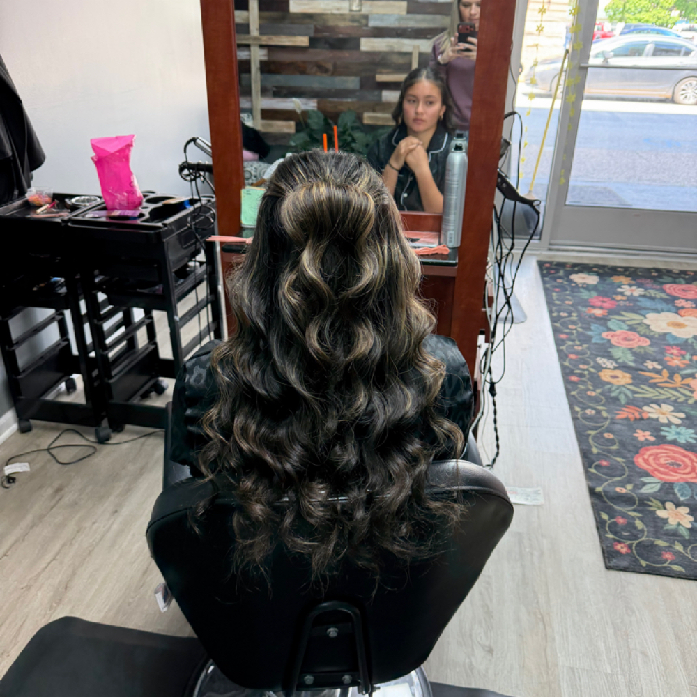Updo/ Hairstyle at KES Beauty Loft & Co. in Fairmont, WV