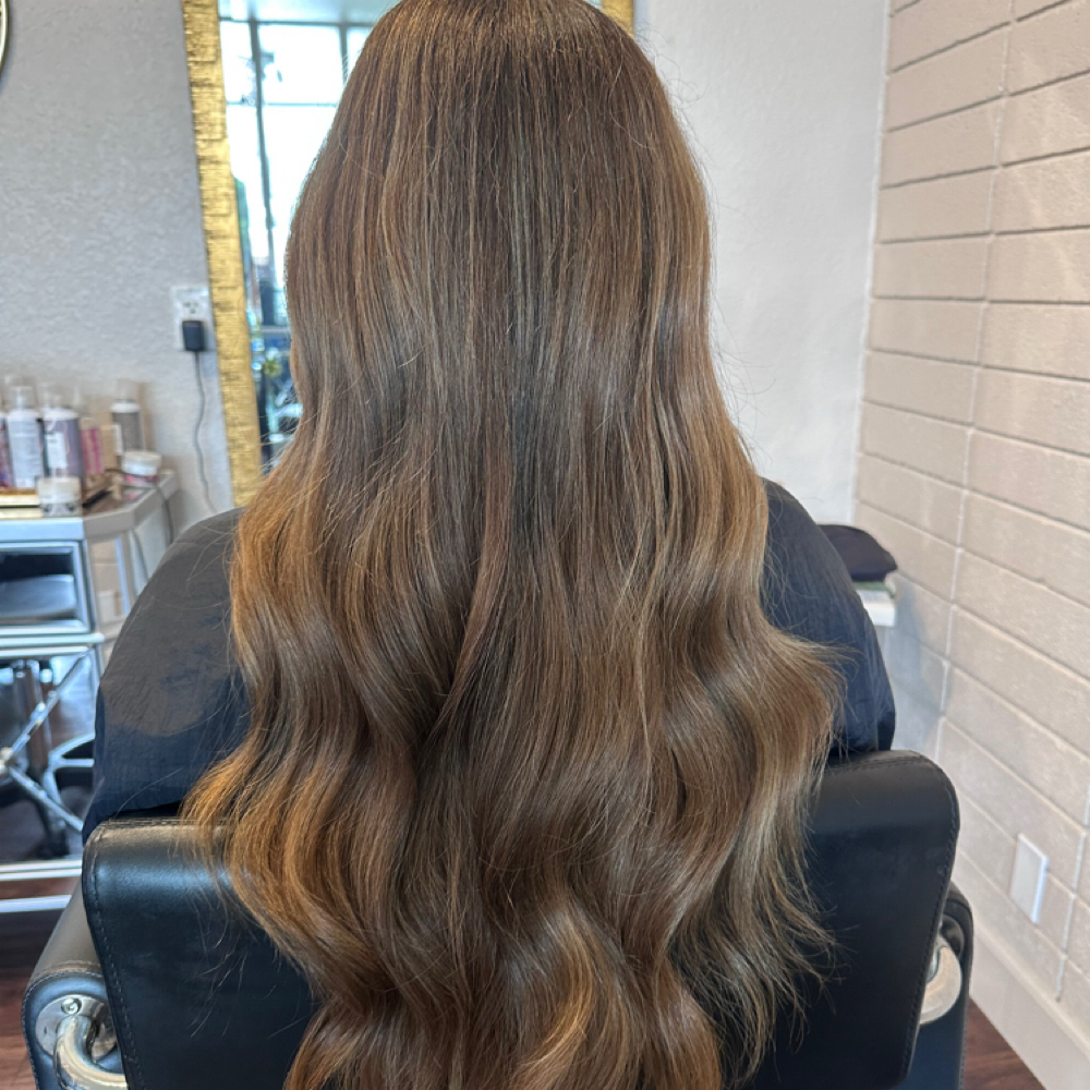 FULL LOWLIGHT APPLICATION at Blonde by Ava Law in Grass Valley, CA