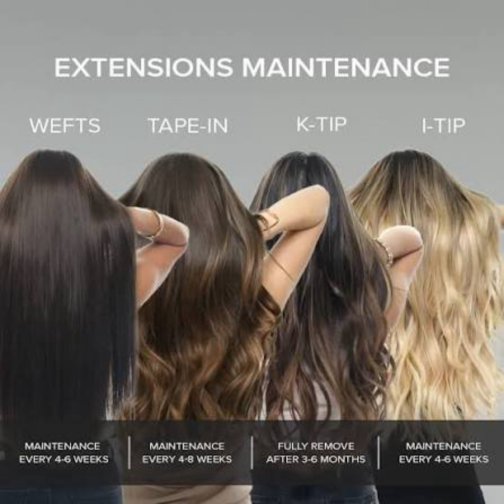 Hair Extension Maintenance at The Hive Salon Spa in Galt, CA