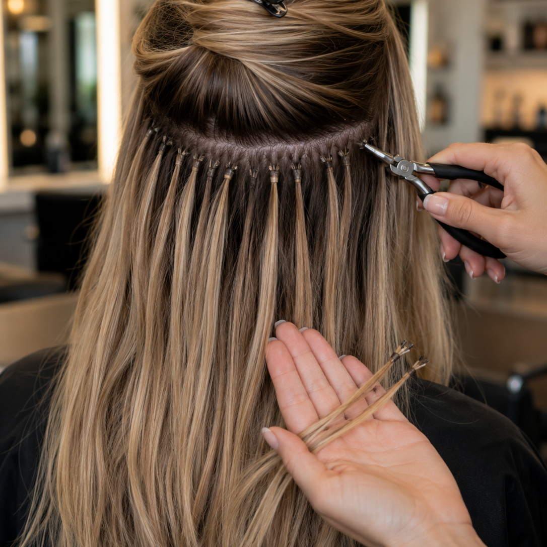 I-tip Maintenance (Full Head) at Sarah Caston Hair in Centennial, CO