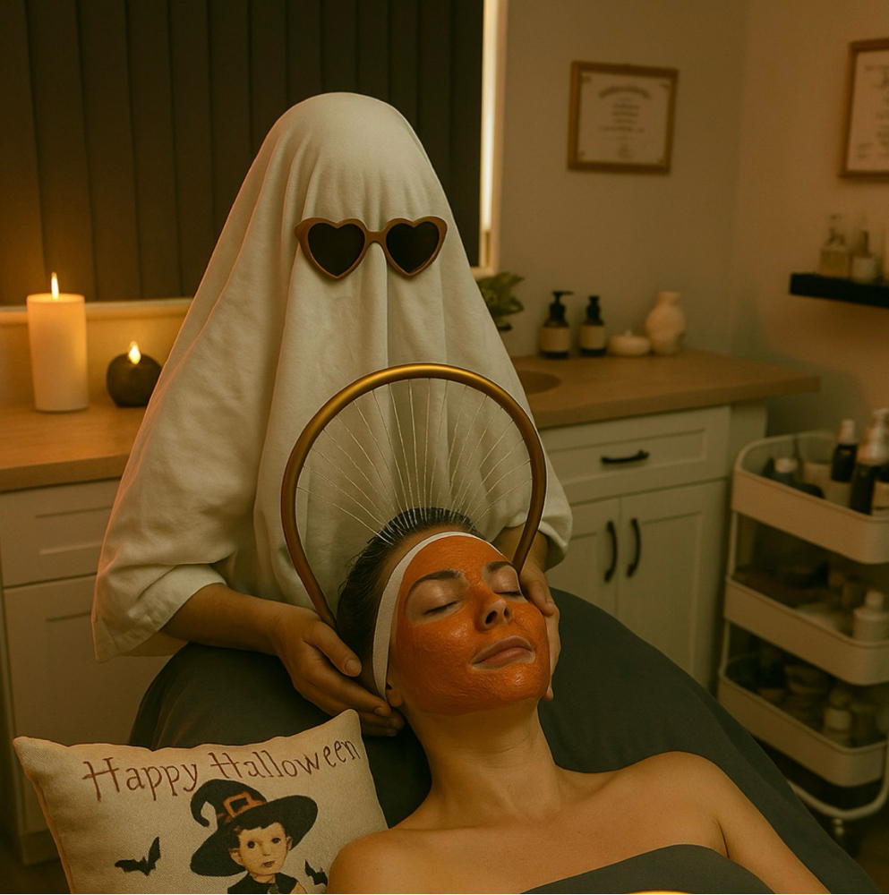 Pumpkin Headspa & Facial 🎃 at Aesthetics By Colleen in St. Petersburg, FL