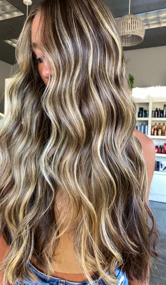 Full Highlights Long Hair
