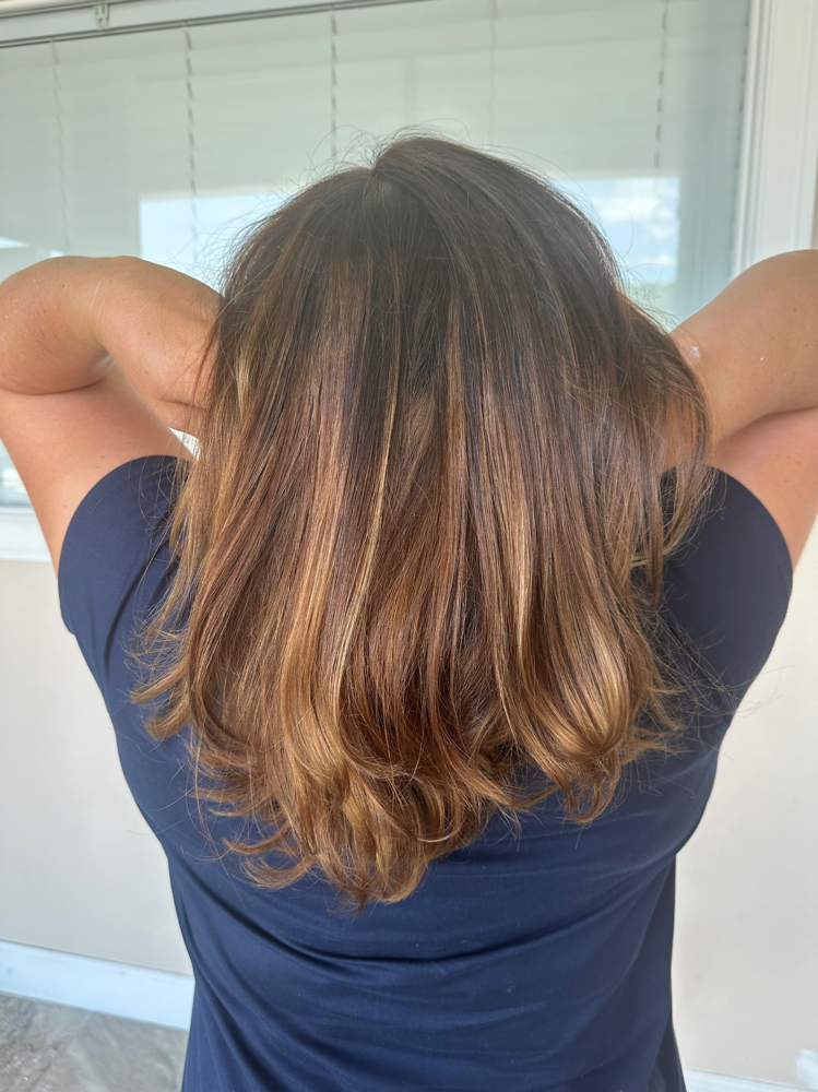 Full Balyage at Hair by Sam G in Loudon, NH