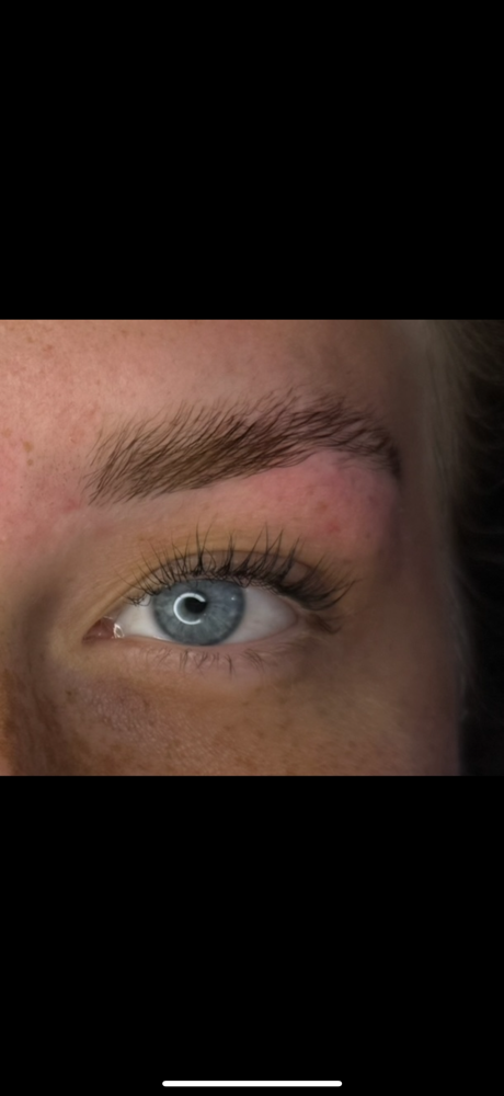 Eyebrow Lamination And Tint