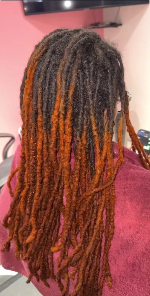 Color at Loc’d N Wit Tweet in Temple Hills, MD