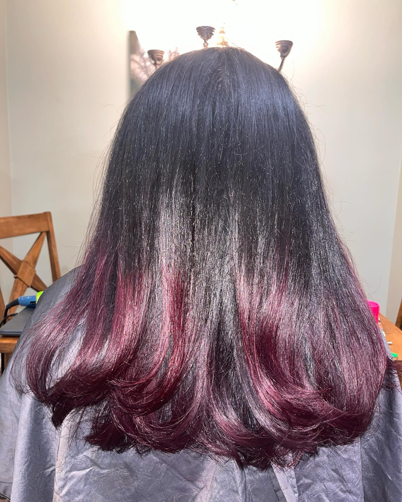 Long Hair Haircut