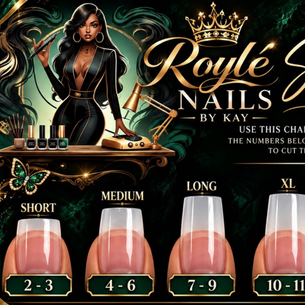 Short Full Set at Roylè Nails in Youngsville, LA
