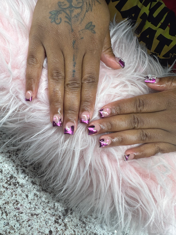 Chrome Nail Art(per Nail)