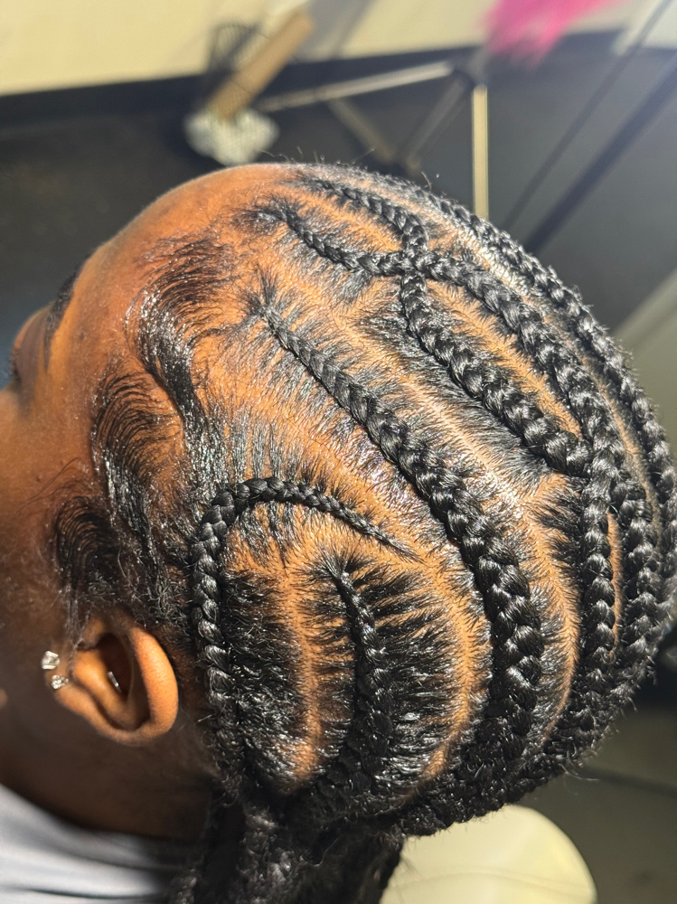 Feed In Braids at TopBrow Beauty Bar LLC in Taftville, CT
