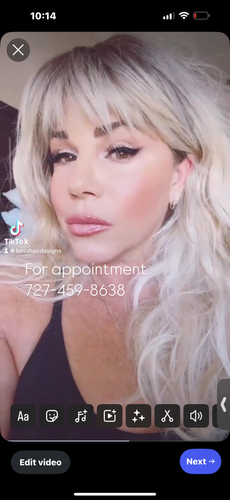 Wig Haircut