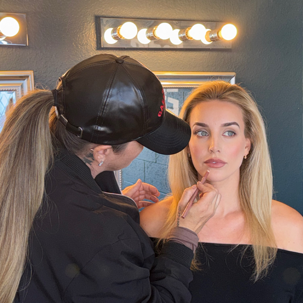 On Set Production at Vogue vanity in Las Vegas, NV