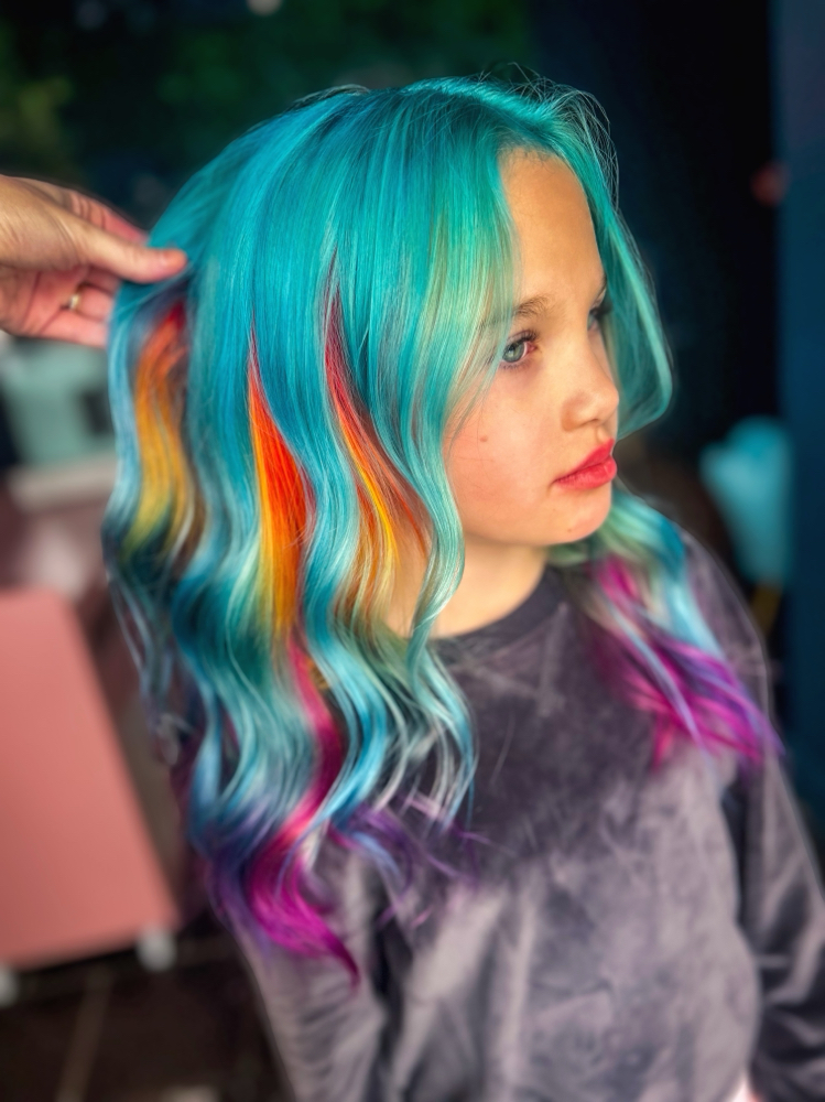 Custom Vivid Color / Rainbow Hair