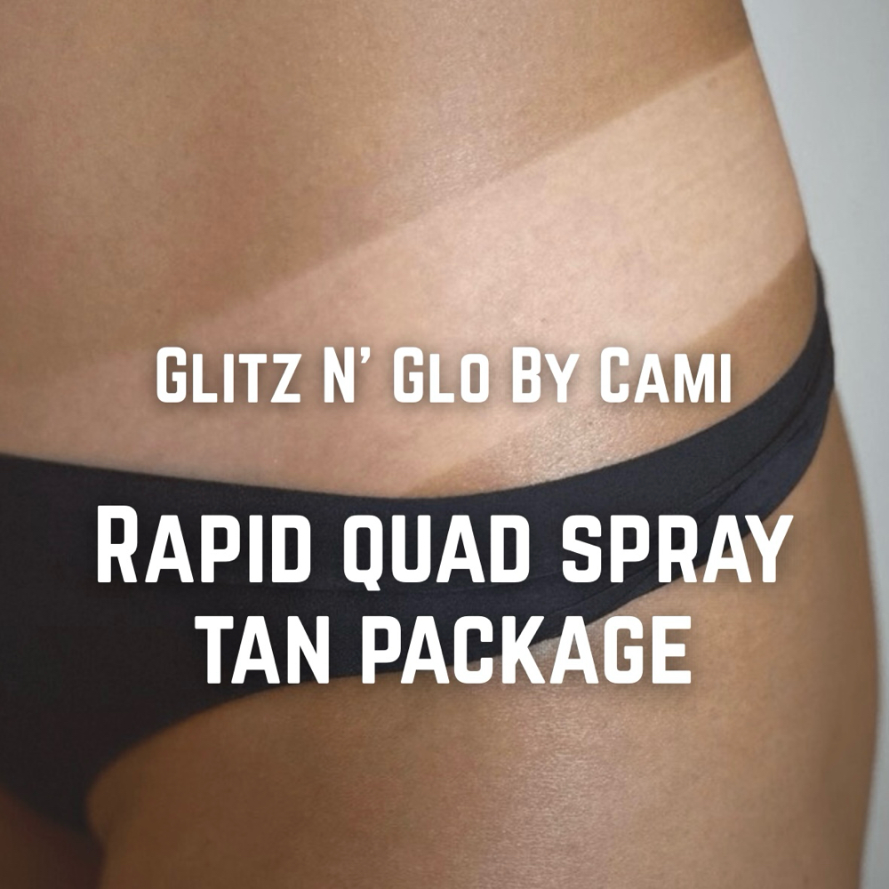 Rapid Quad Spray Tan Package