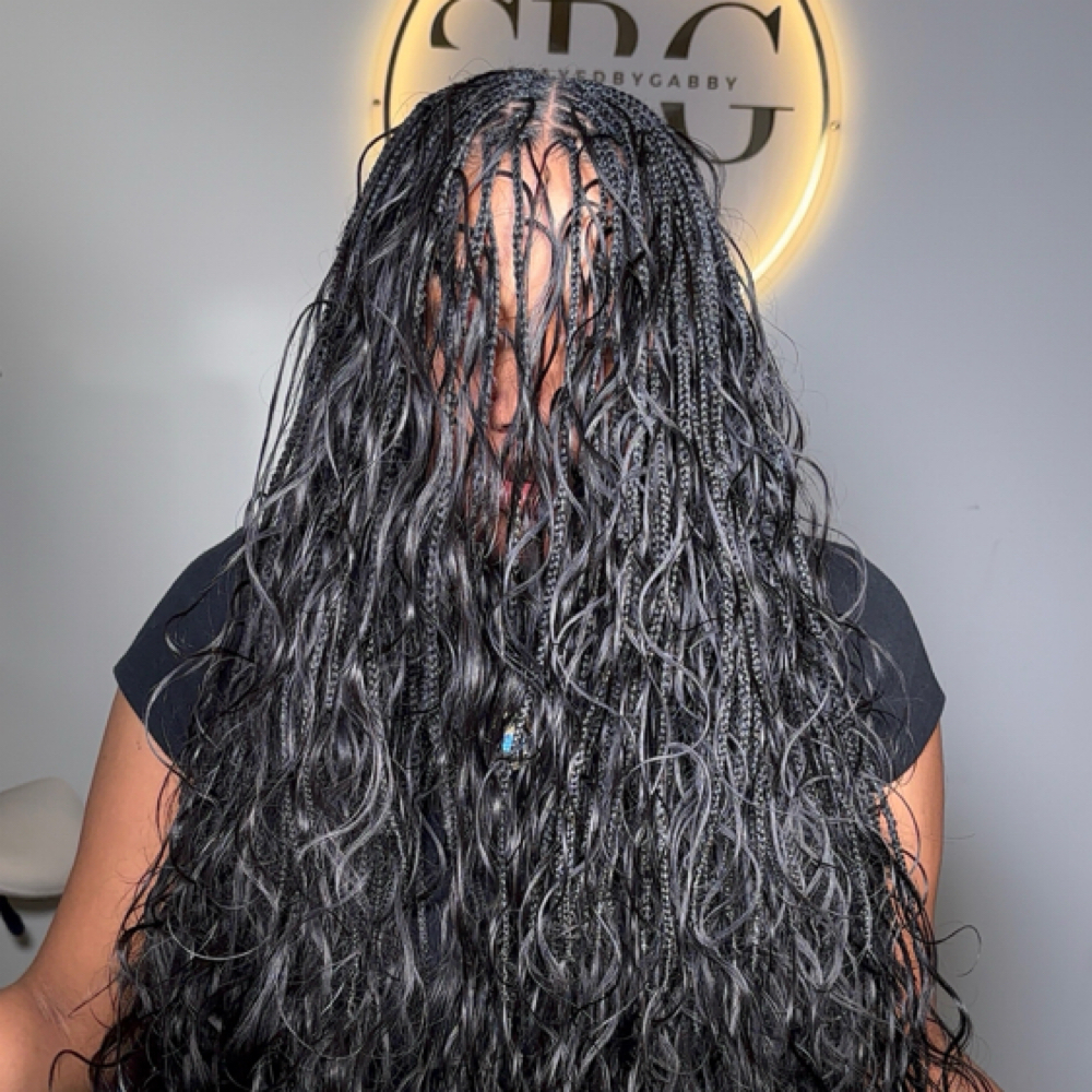 Smedium Knotless 3.0 at SLAYEDBYGABBY in Charlotte, NC