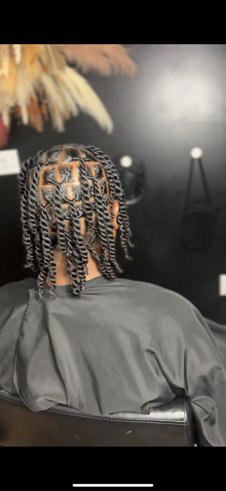 Natural Twist at Everythhing Hair in Atlanta, GA