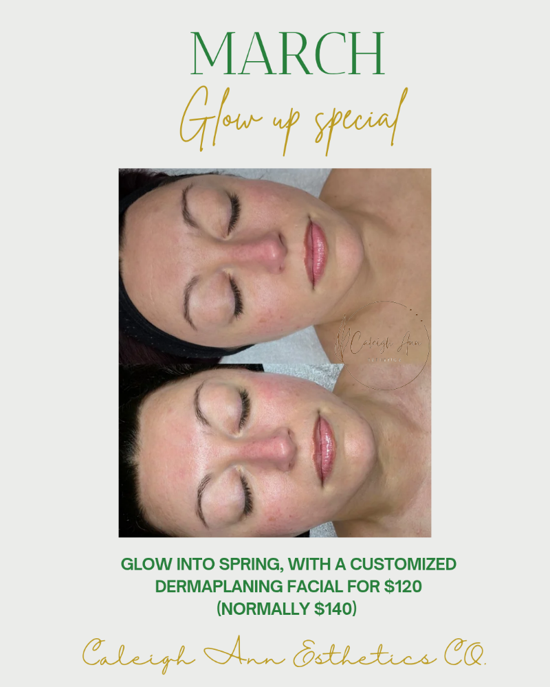 March Promo- Dermaplane Glow