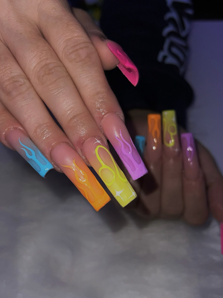 XL Ombre Full Set