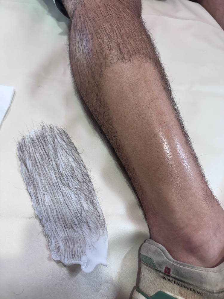 1/2 Leg Wax - Lower Leg Wax