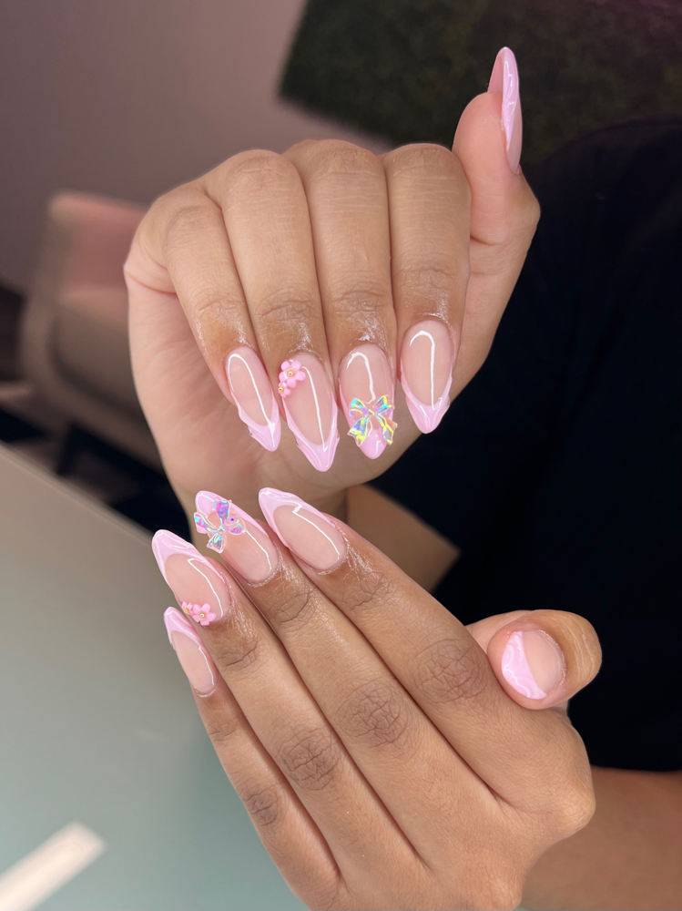 Medium Acrylic Full Set (3-4)