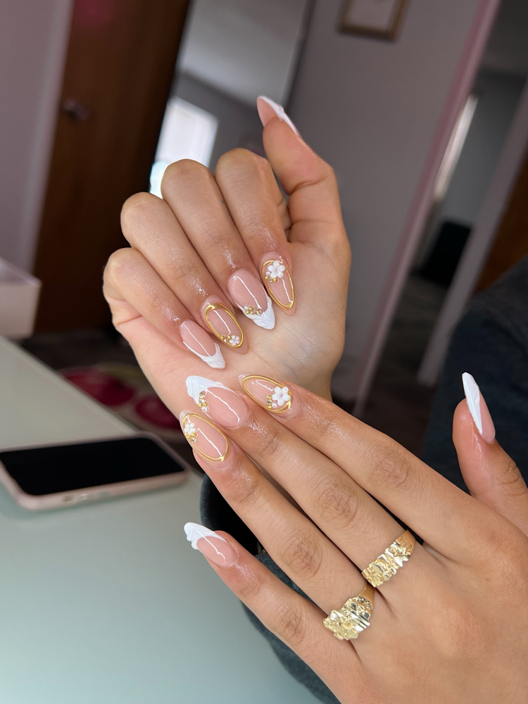 Medium Acrylic Full Set (3-4)