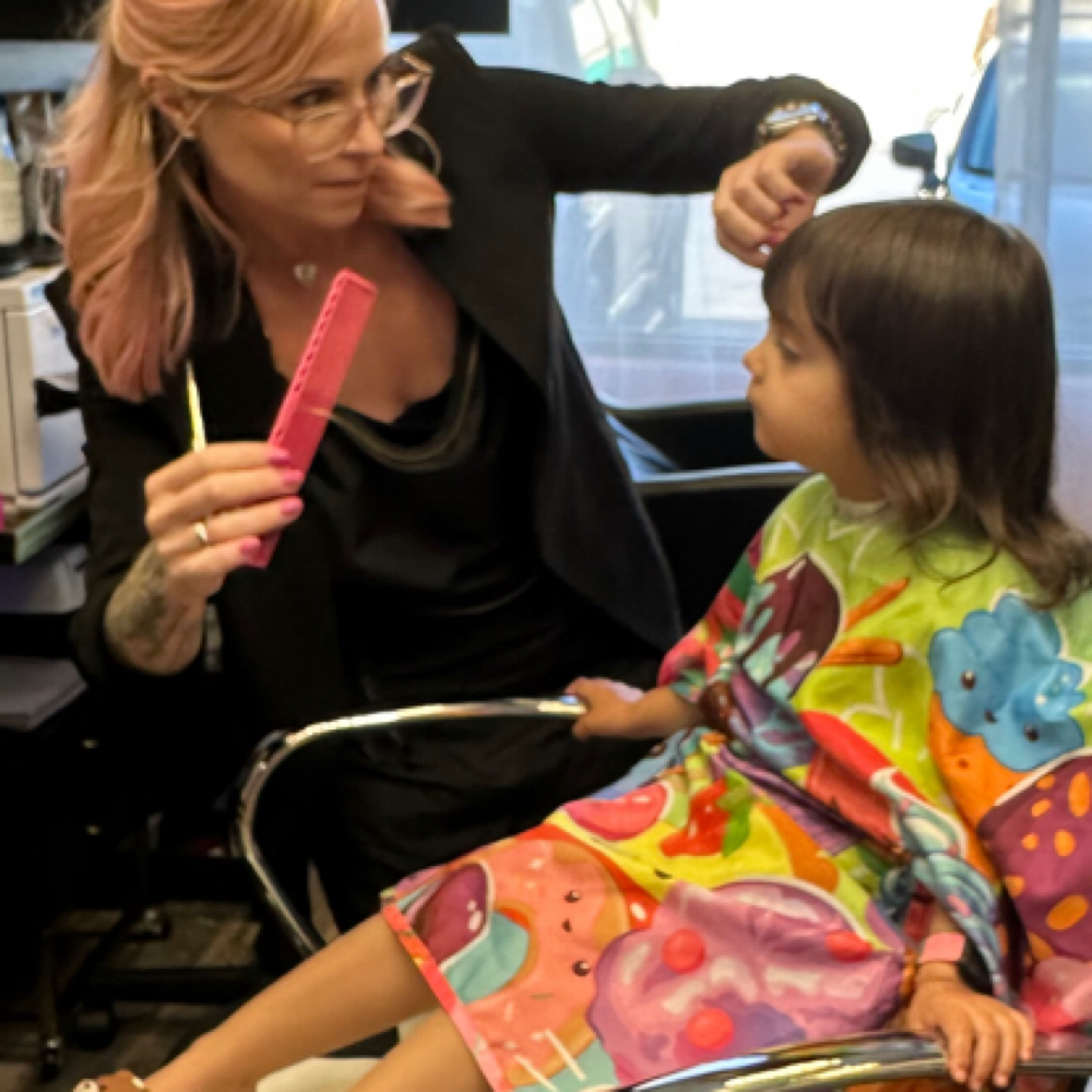 Baby Haircut at PINKblonde Beauty in Lone Tree, CO