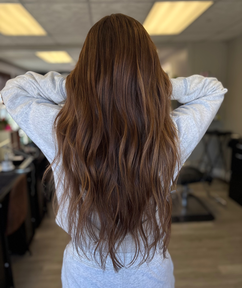 Gloss With Trim & Blowout