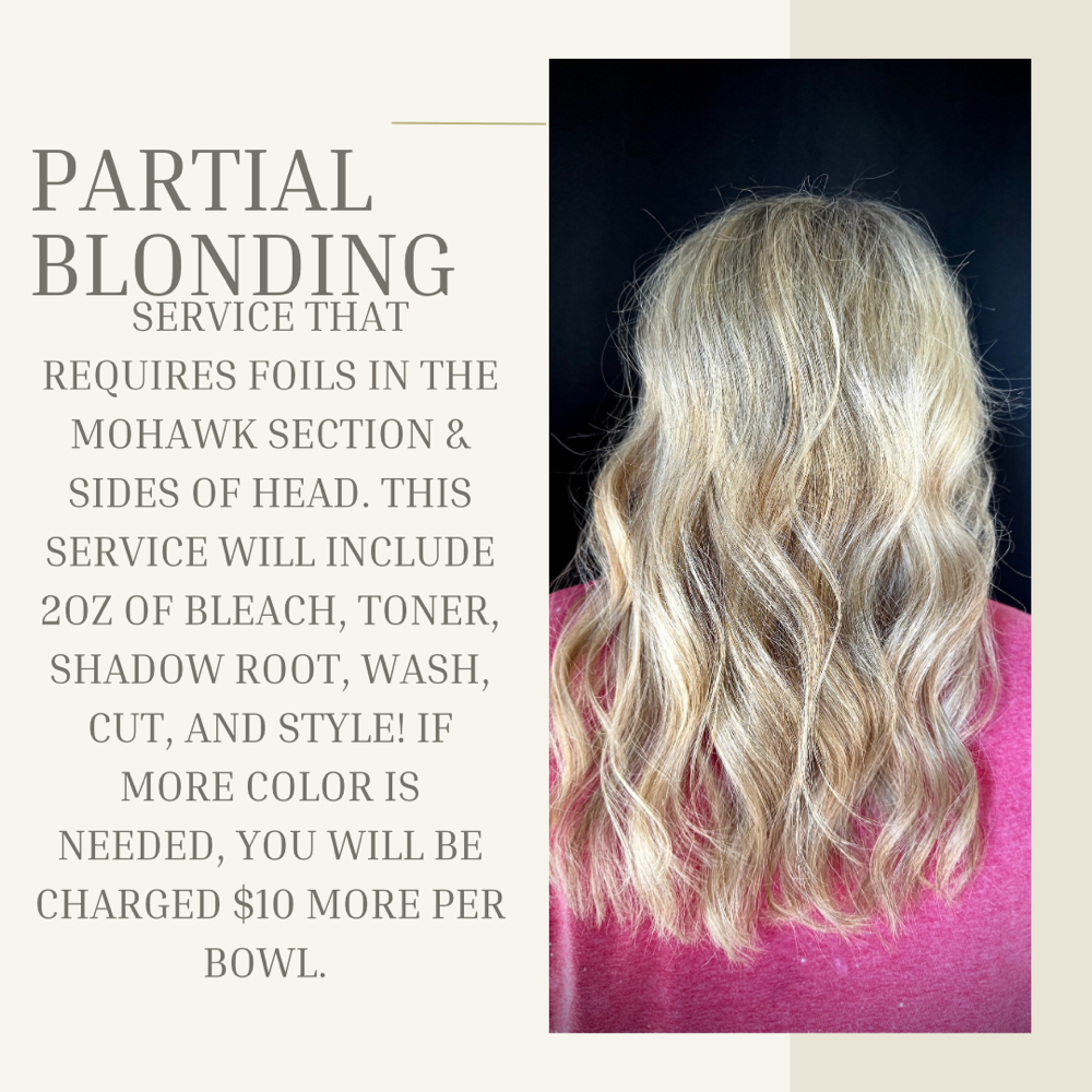 Partial Blonding Package