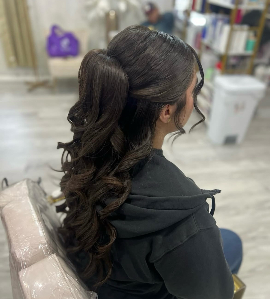 Updo at XclusiveBeauty in River Rouge, MI
