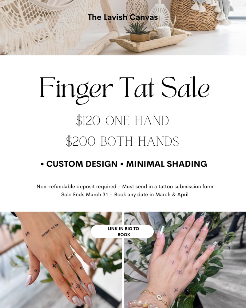 Finer Tat Sale