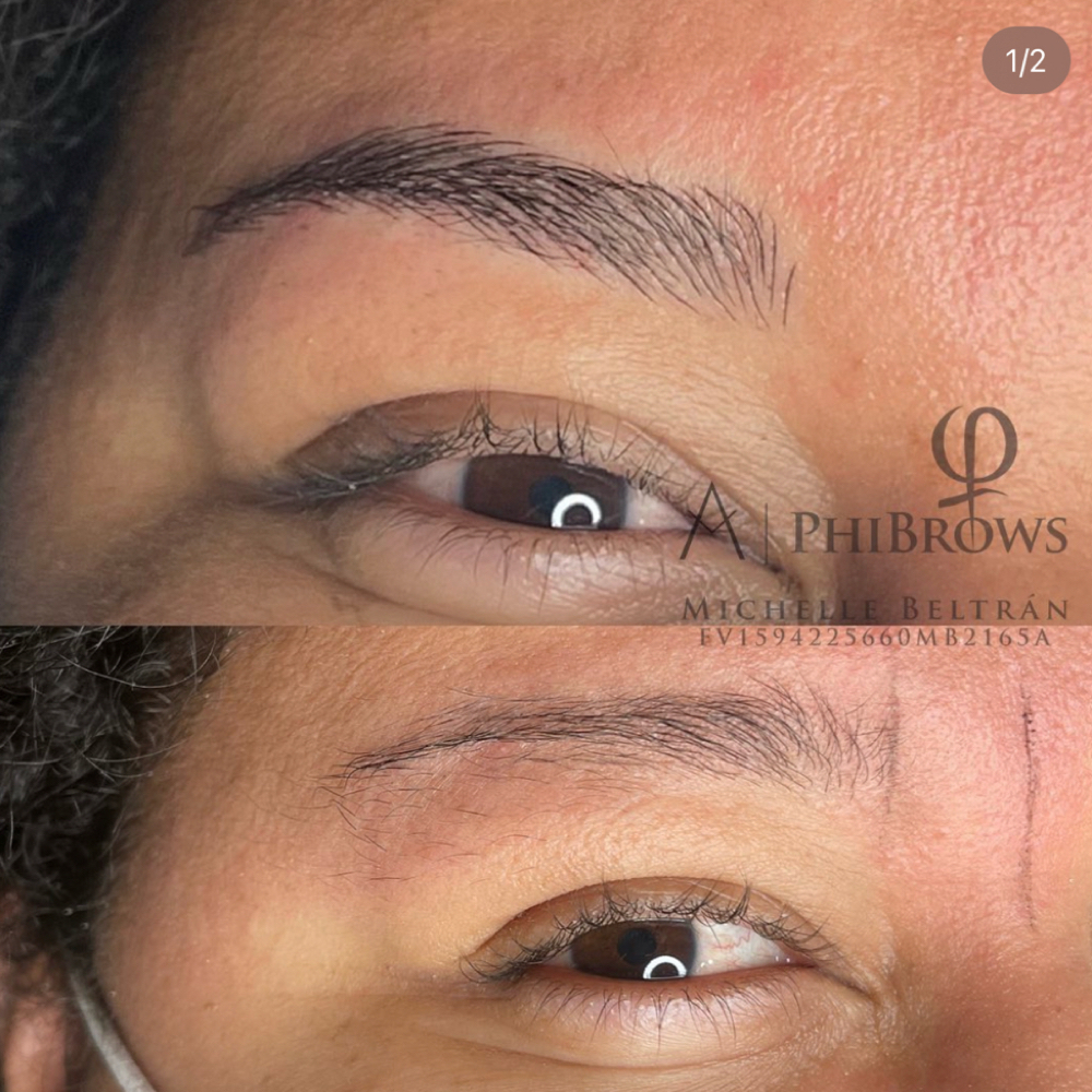 Microblading at Miichii Bel Brows in van nuys, CA